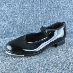 Capezio‎ Youth Girls Mary Jane Shoes Size 13 Medium Black Synthetic Pull On